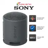Loa Bluetooth Sony SRS-XB100 - Hàng chính hãng - Thiết kế nhỏ gọn, tiện lợi, âm thanh mạnh mẽ và rõ nét, chế tác từ vật liệu tái chế