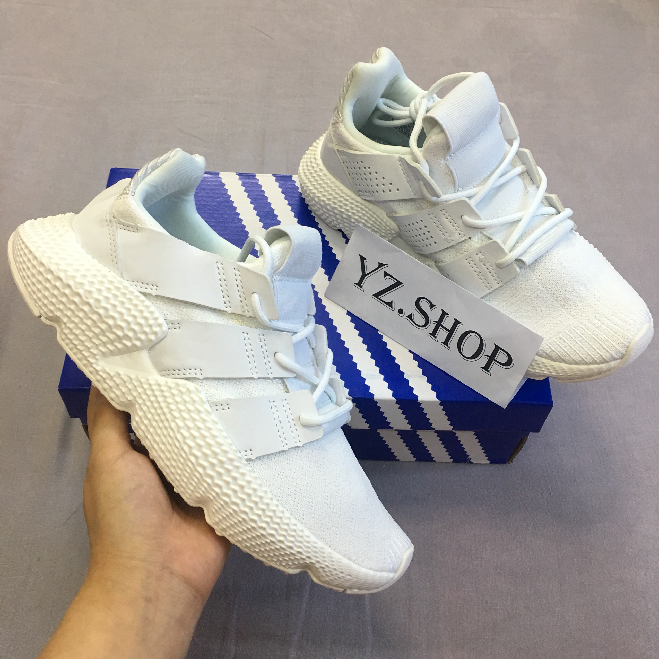 Giày Sneaker 🎁FULLBOX 11🎁 Giày Thể Thao PRO Trắng Full Nam Nữ