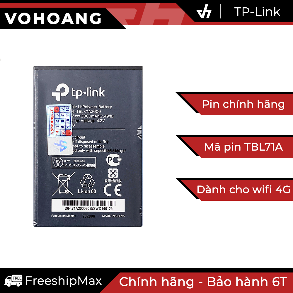 Pin TP-LINK dùng cho M5250