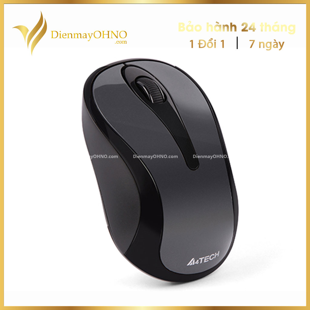 Chuột không dây máy tính laptop a4tech g3 280 - chuột máy tính pc không dây cho laptop chính hãng cute wireless mouse - điện máy ohno