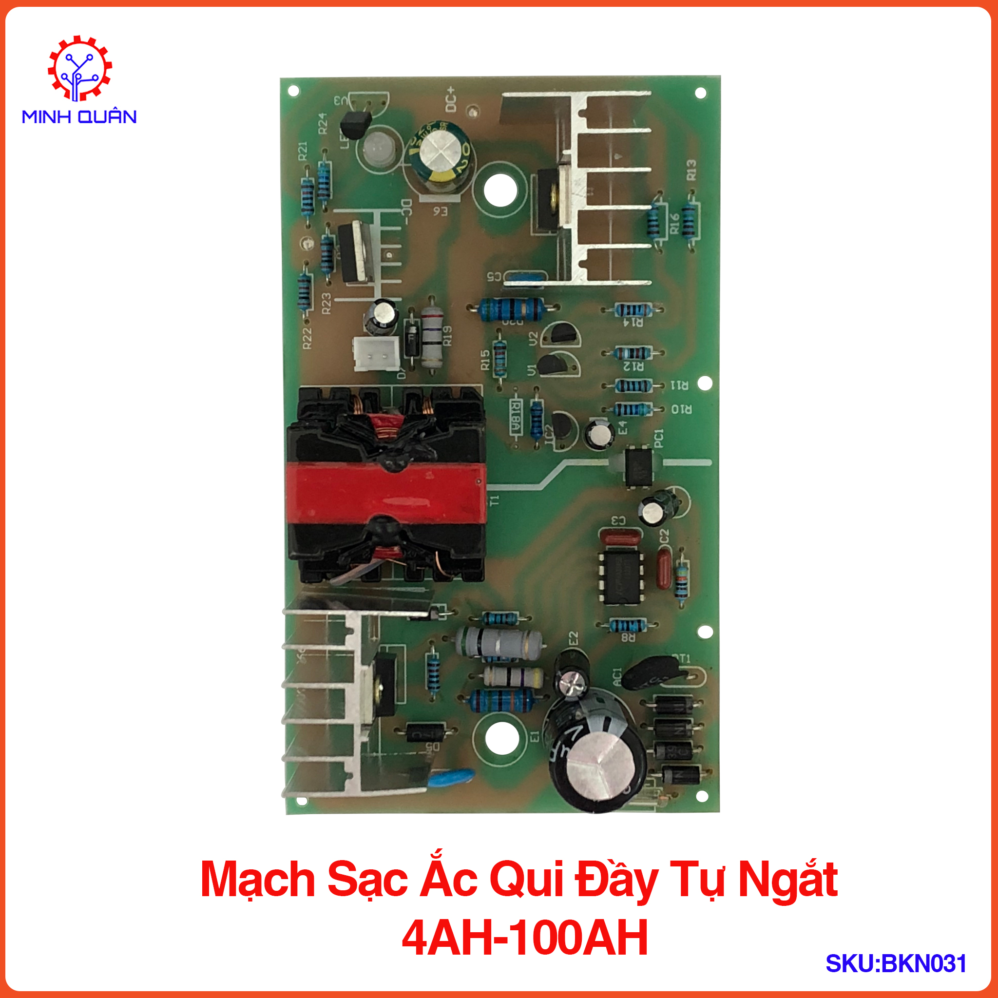 Mạch Sạc Acquy Đầy Tự Ngắt 4AH-100AH