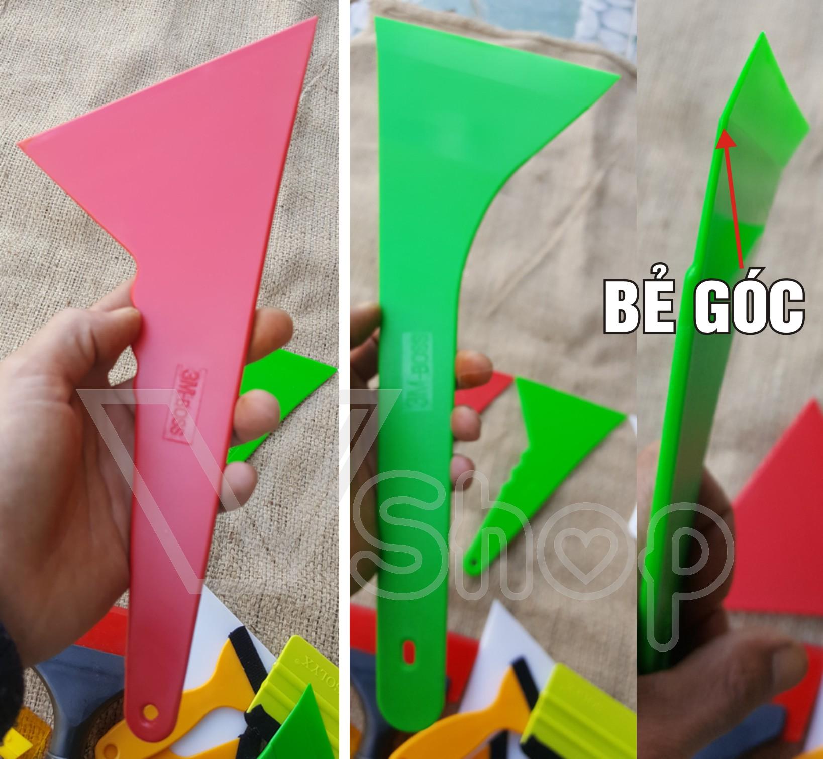 Bộ dụng cụ dán phim cách nhiệt kính xe hơi, dán decal ô tô