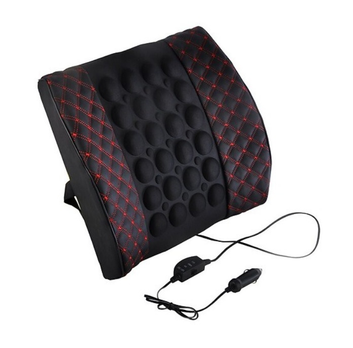 Gối tựa lưng ô tô massage Xe hơi - Đệm Tựa Lưng Massage Trên ô tô