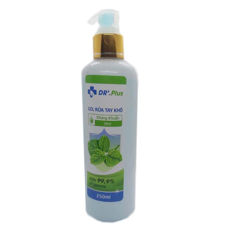 Gel rửa tay khô kháng khuẩn Dr. Plus 250ml Đẵng Cấp Giá rẻ Nrt01