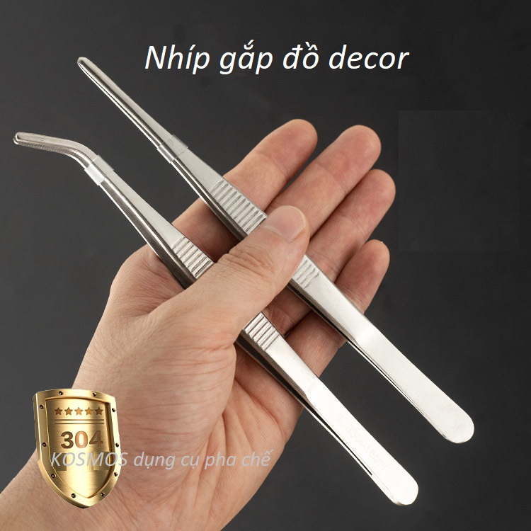 Nhíp gắp đồ decor trang trí 16cm - 18cm - 20cm - 25cm - 30cm