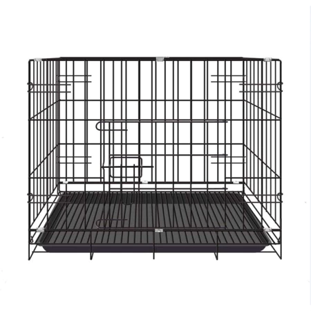 [Free Tray] Foldable Powder-Coated Dog and Cat Cage Cheap Dog Cage S / m / L / XL - 2