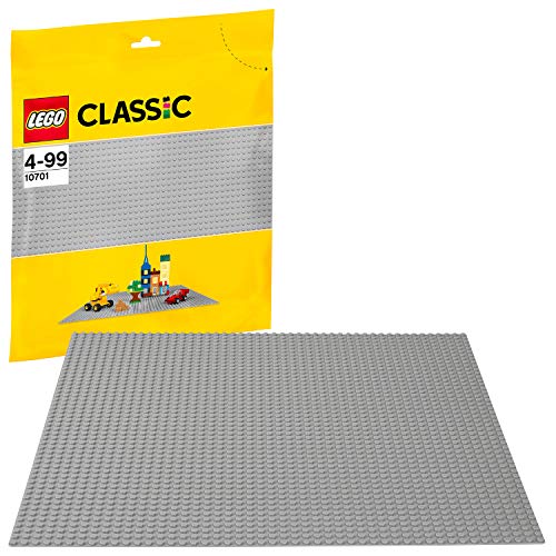 Tấm nền 10701 LEGO® Gray Base Plate - Tấm nền LEGO màu xám 48x 48 nút (lớn)