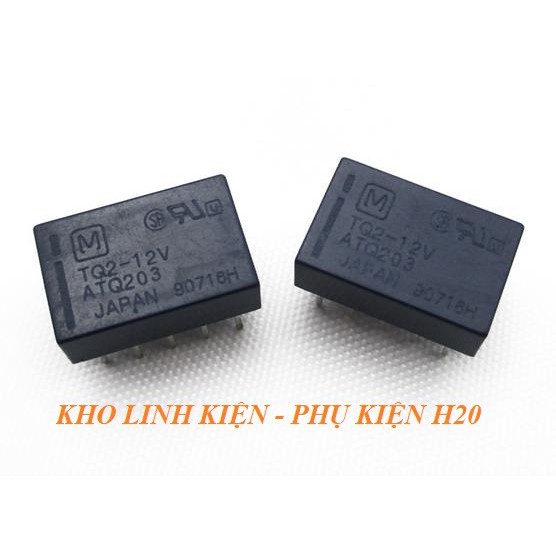 Relay Tq2-12V -Atq203 - 10 Chân 2 Hàng