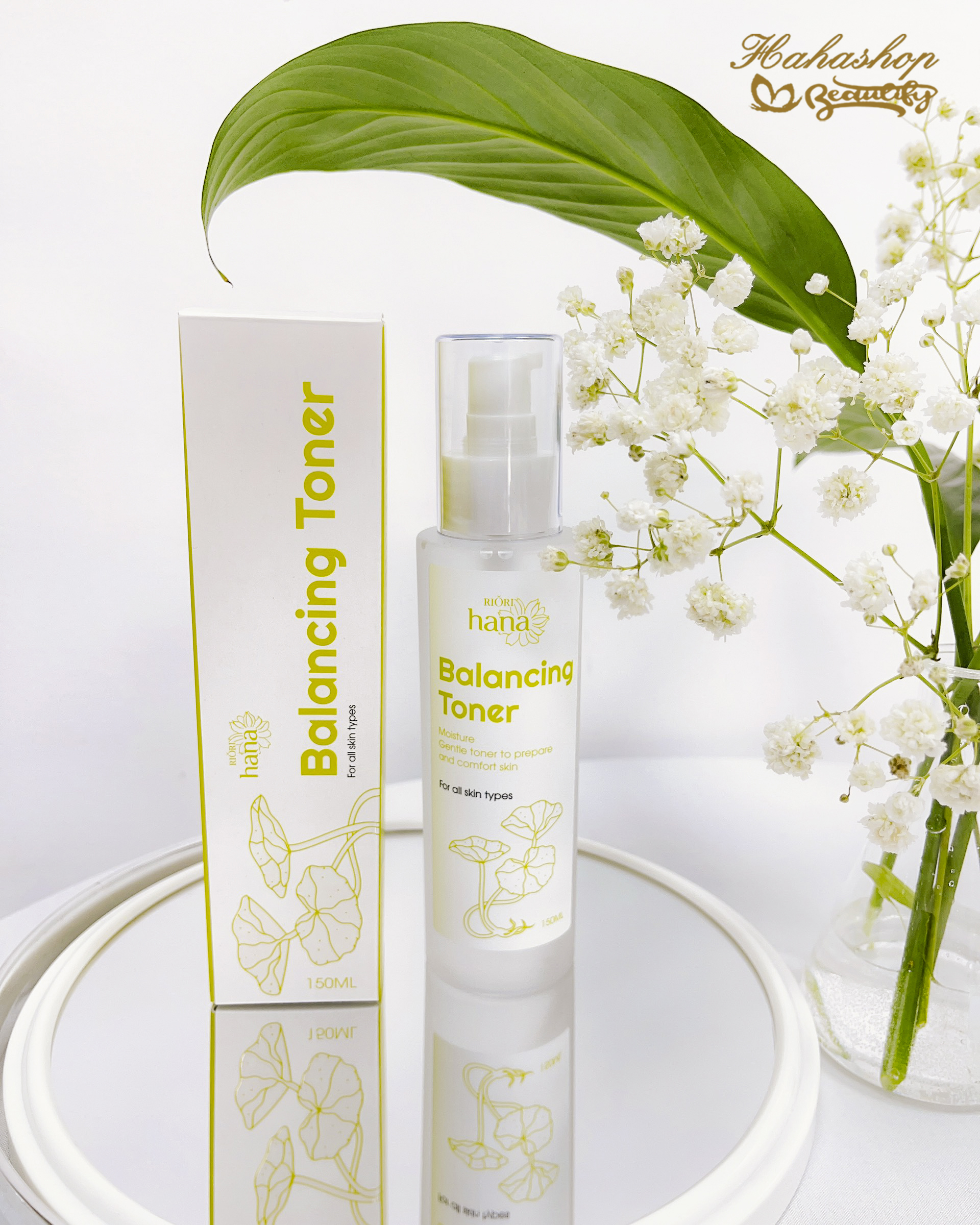 Nước hoa hồng balancing toner riori 150ml – làm sạch sâu, se khit lỗ chân lông
