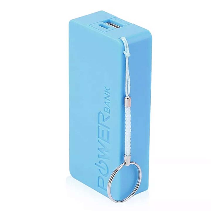 Box Sạc Dự Phòng 2 Cell Vỏ Nhựa - Màu Sắc Ngẫu Nhiên KHÔNG KÈM PIN