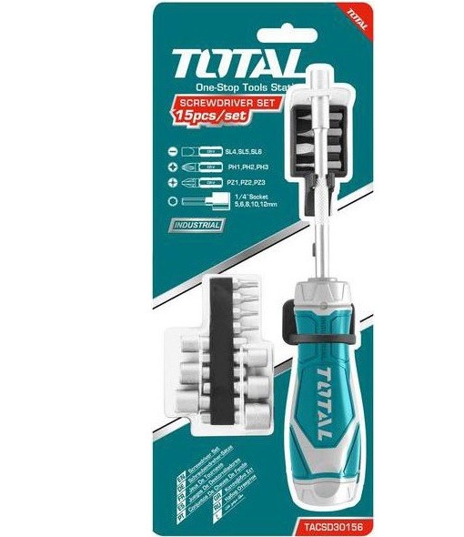 Bộ 15 mũi vít total chính hãng total chính hãng tacsd30156 - total chính hãng tacsd30156, cam kết hàng đúng mô tả, chất lượng, inbox shop để được tư vấn thêm
