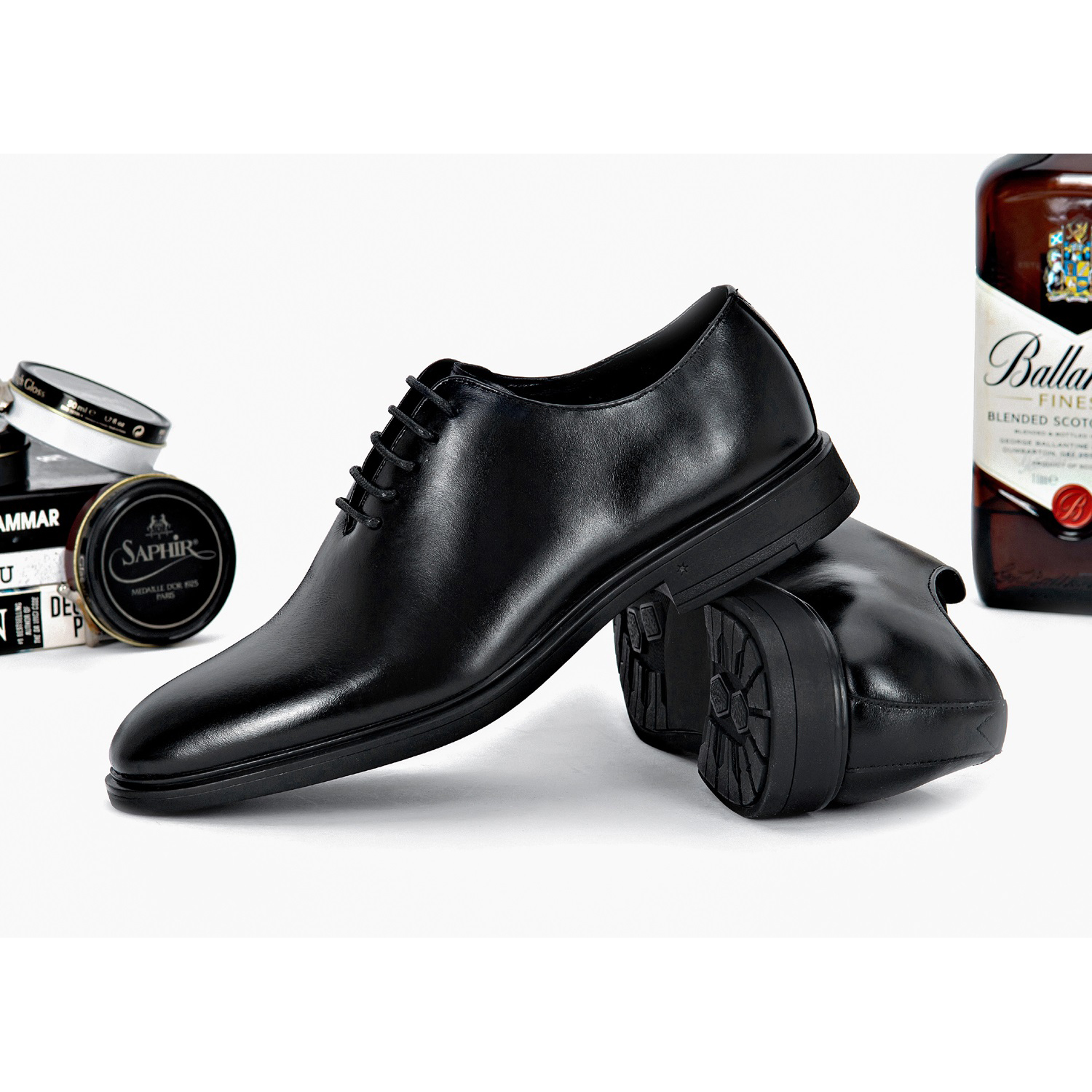 Giày Da Thương hiệu Cao Cấp TOP ĐẦU HÀ NỘI Giày công sở Giày Buộc dây nam da bò Giày tây nam thời trang thương hiệu DOAZ - D18 hàng xuất khẩu Da bò Ấn Độ Lót trong da cừu Lót đế da bò ĐẾ CAO SU CAO CẤP