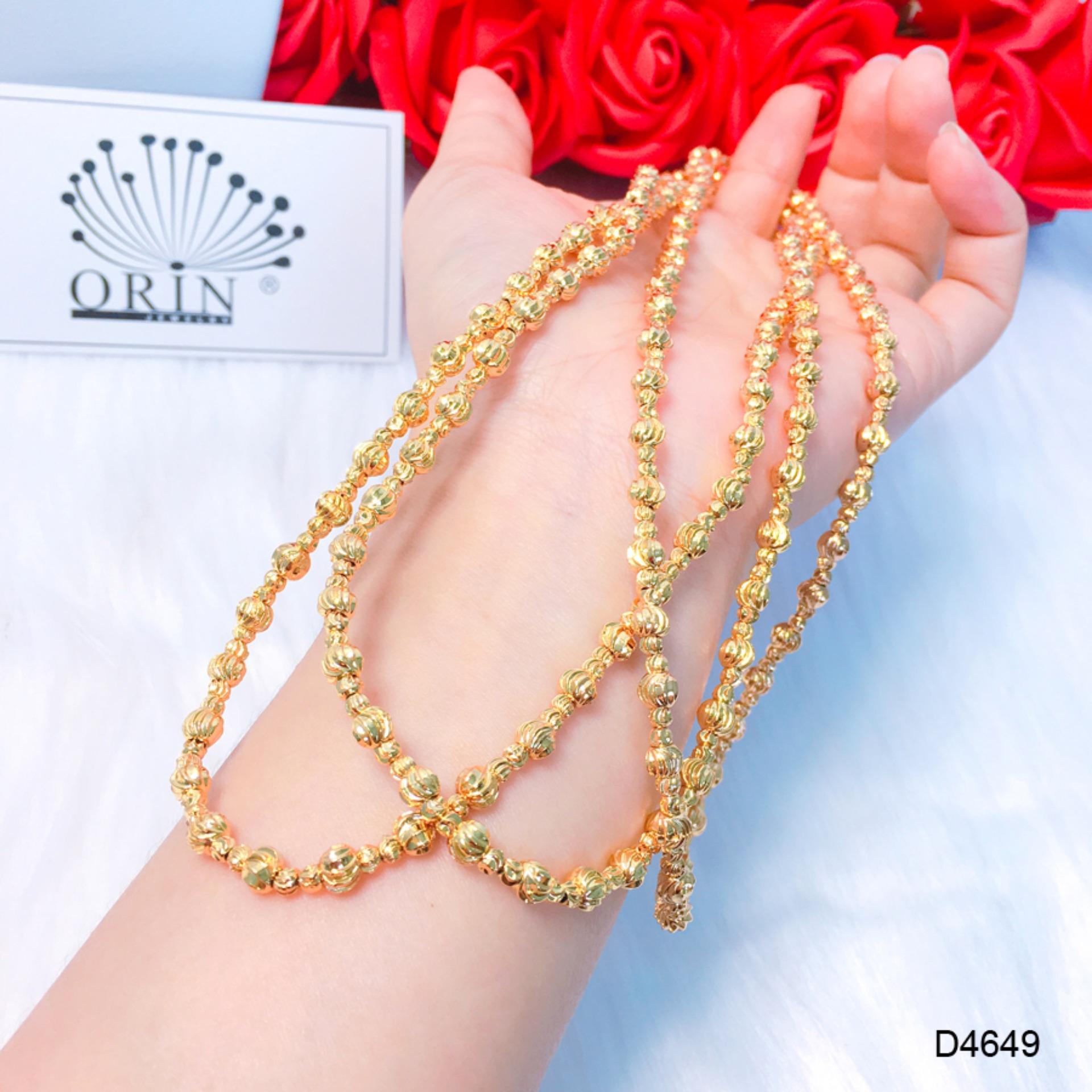 Dây chuyền bi, dây chuyền nữ bền màu thiết kế thời thượng Orin D4649