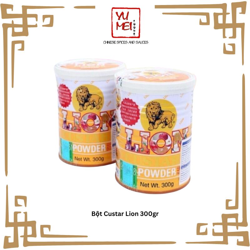 Bột custar lion 300gr - bột sư tử 300gr