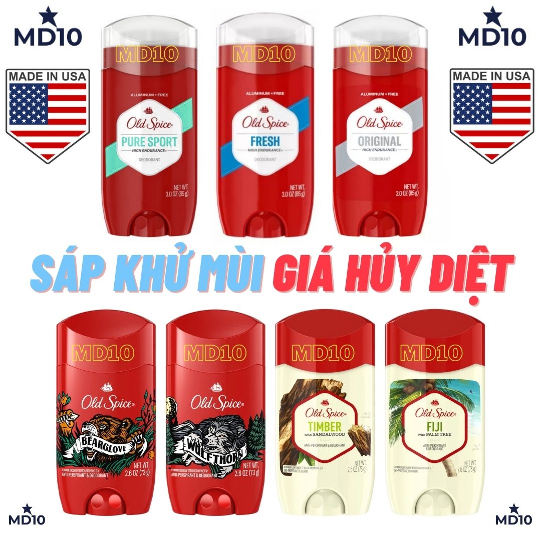 Lăn Sáp Khử Mùi Nam Old Spice Nhập Khẩu Mỹ