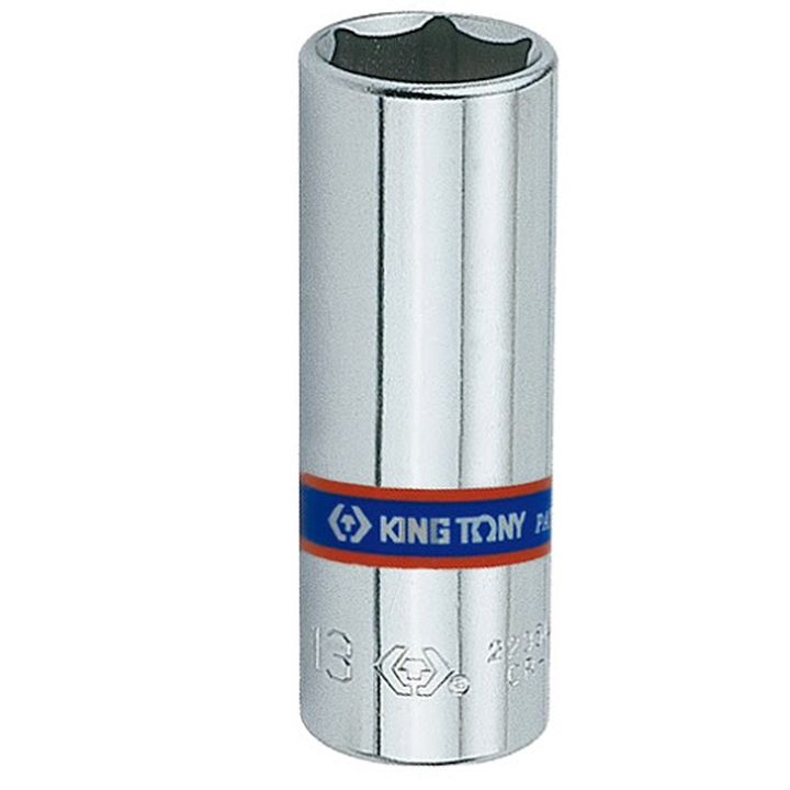 Đầu tuýp xi bạc 13mm chuôi 1/4" kingtony 223513m | japan tools