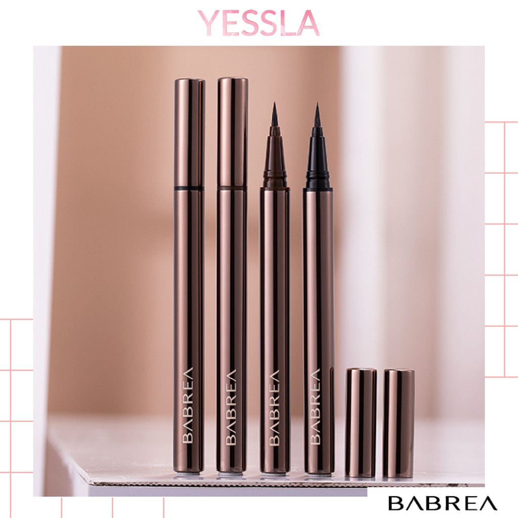 BABREA - Bút kẻ mắt nét mảnh không thấm nước, lâu trôi Babrea Soft Precision Eyeliner