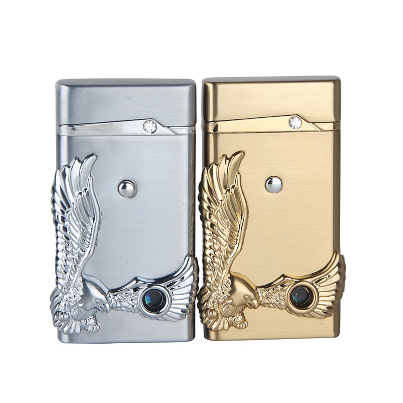 Bật Lửa Cảm Ứng Điện Tử ChenLong CL623-Eagle ( Xài Gas,Pin, Có Hộp)