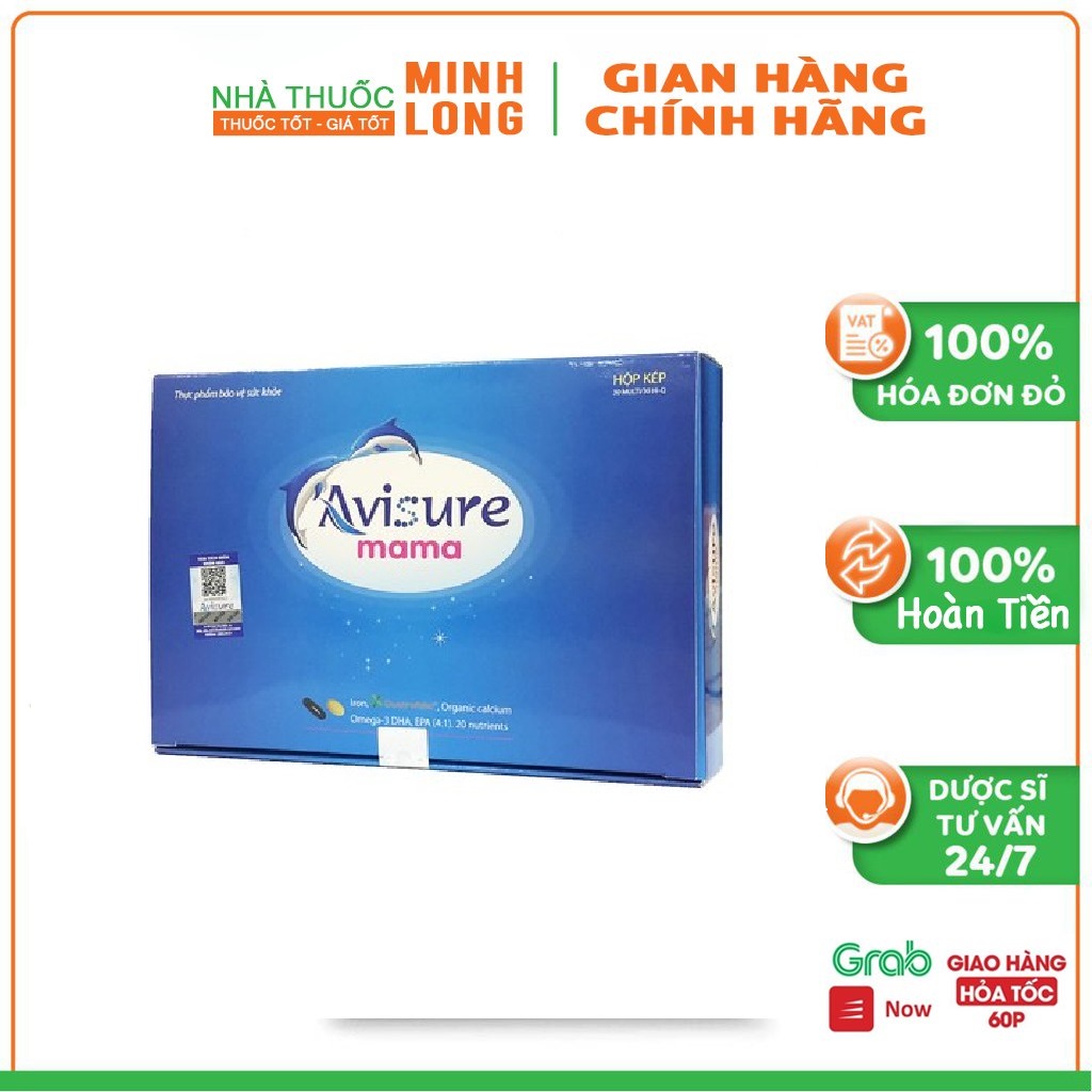 Avisure mama - vitamin tổng hợp cho mẹ bầu