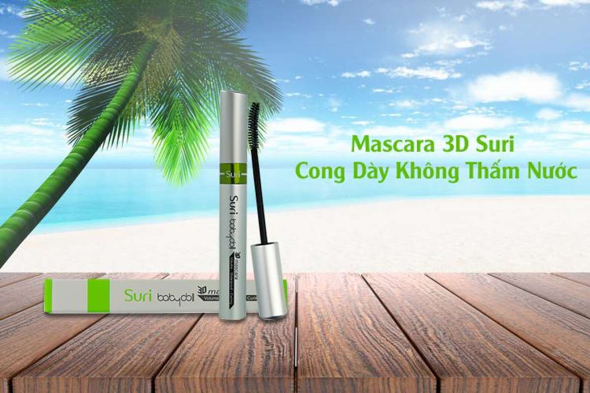 Mascara mira 3d suri cong dày mi không thấm nước