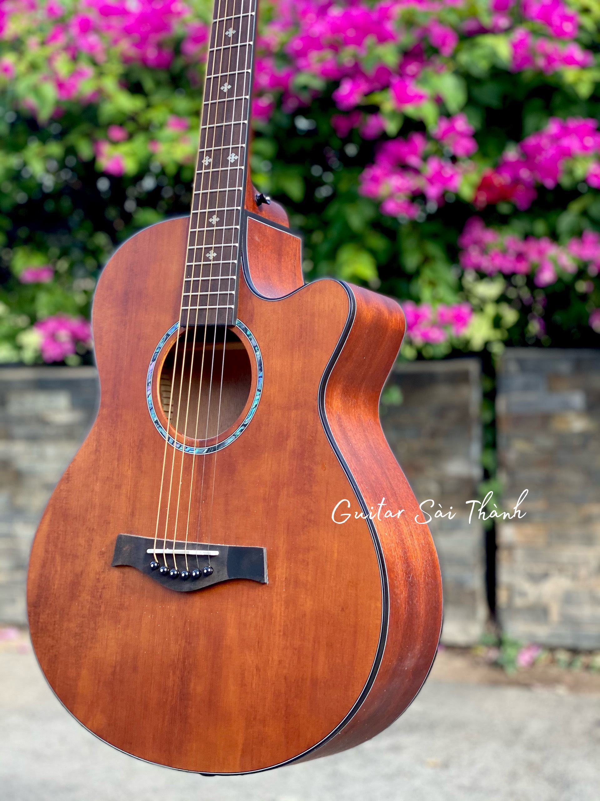 Miễn Phí Ship Đàn Guitar Acoustic gỗ Mahogany TQ-A1