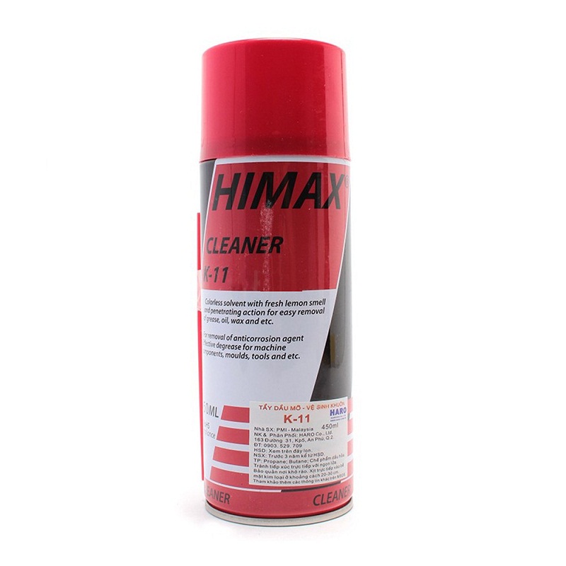 Bọt làm sạch đa năng thái lan himax cleaner k-11 450ml
