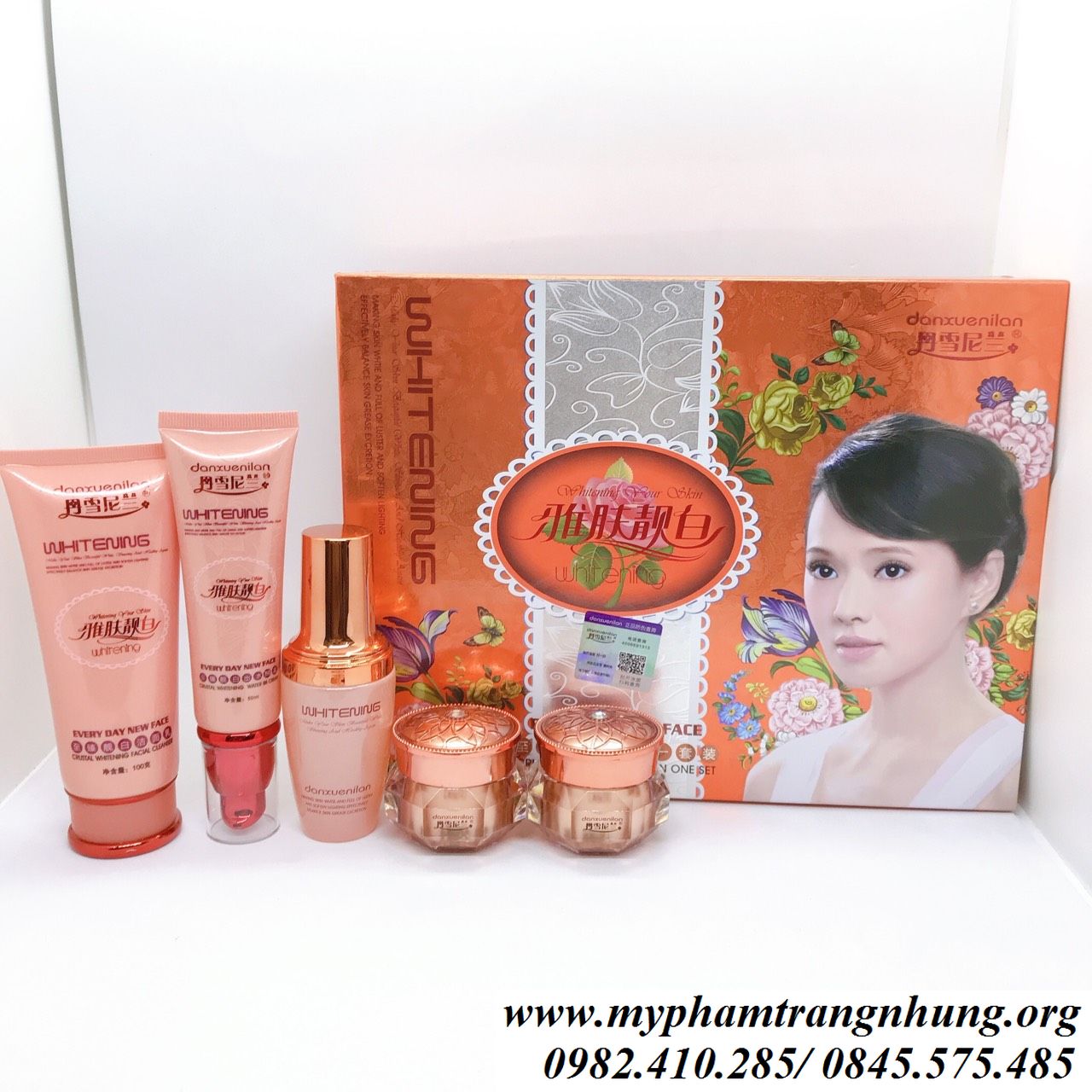 HOÀNG CUNG- BỘ MỸ PHẨM TRẮNG DA, TRỊ TÀN NHANG, THÂM NÁM, TÁI TẠO DA DANXUENILAN CAM