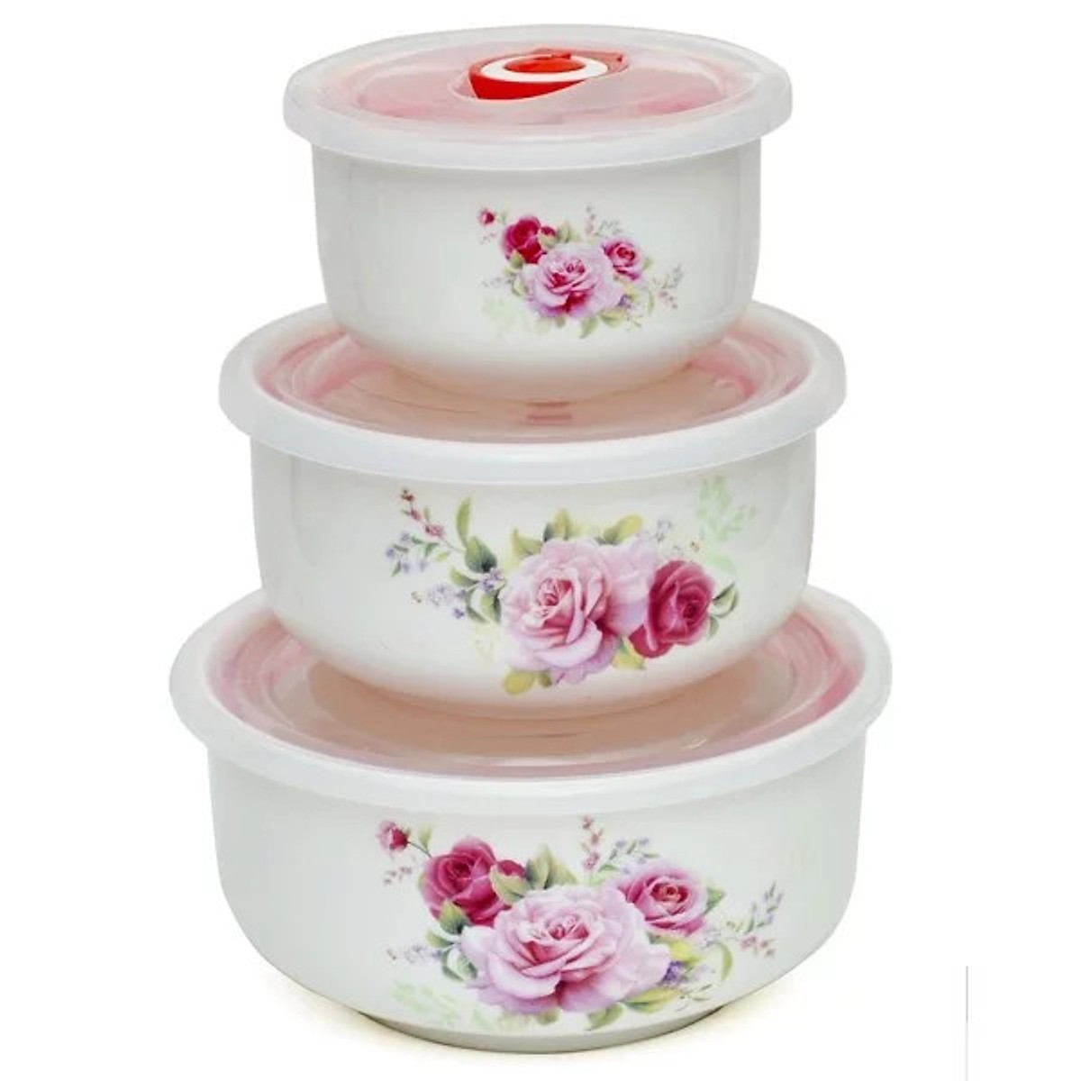 Bộ thố bằng sứ 3 cái kachi mk154 - giao mẫu ngẫu nhiên