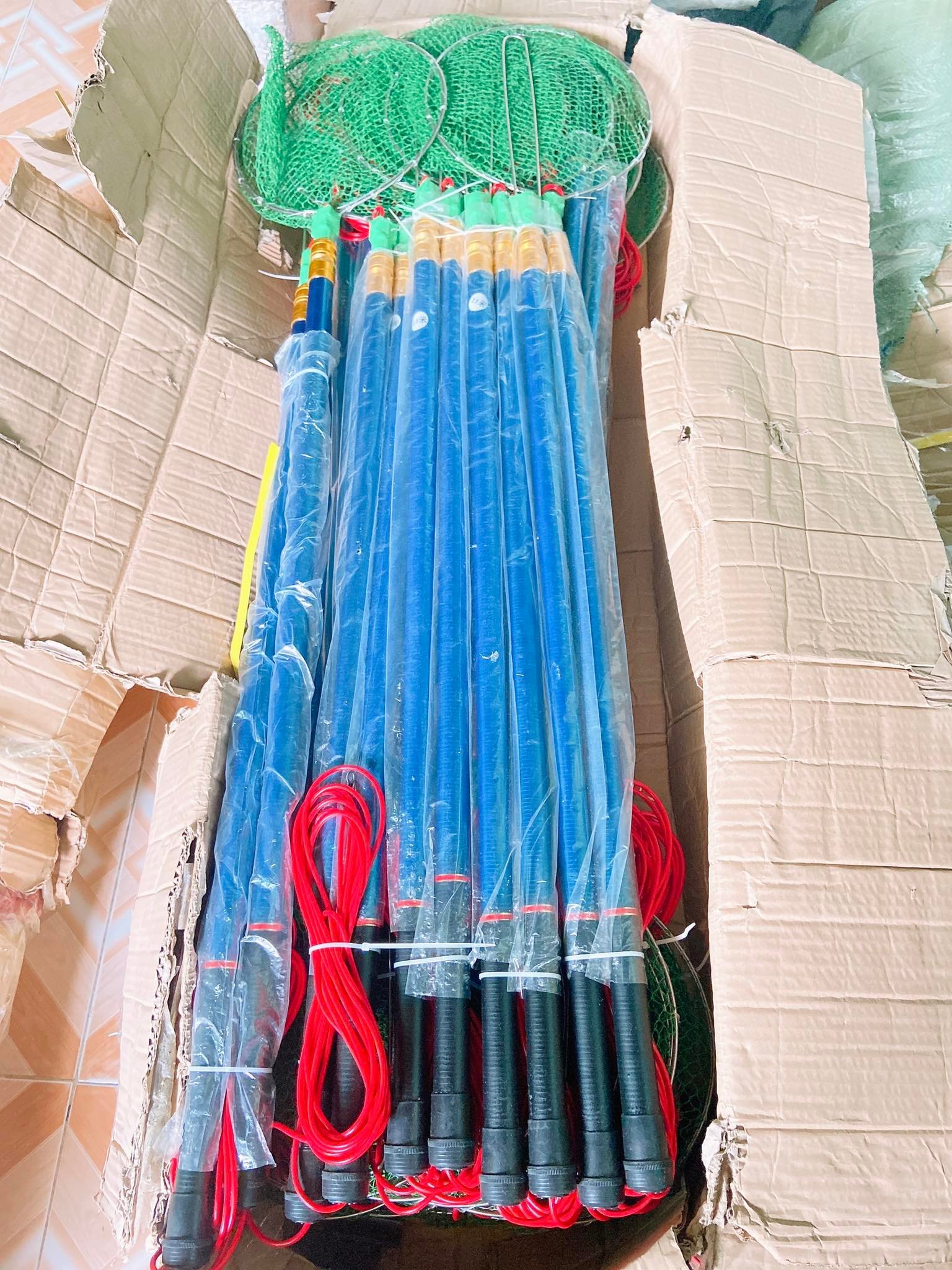 Cần vợt cá dài 2m2 cần vợt rút