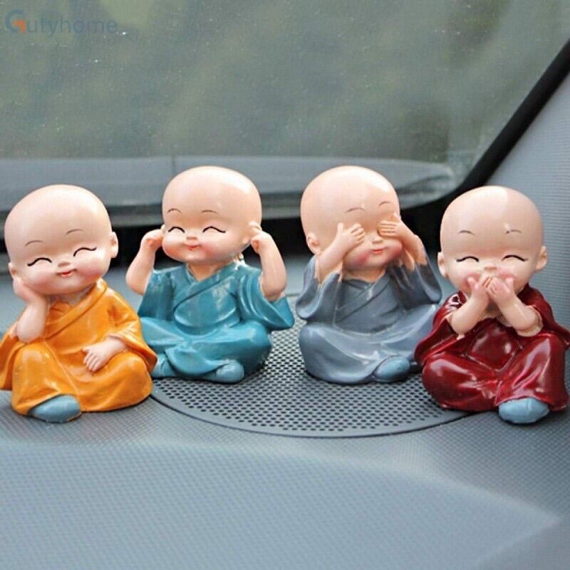 Bộ tượng chú tiểu tứ không - phật phong thủy 4 tư thế