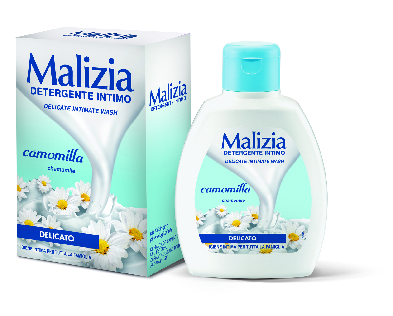 Dung dịch vệ sinh phụ nữ Malizia hoa cúc trắng 200ml