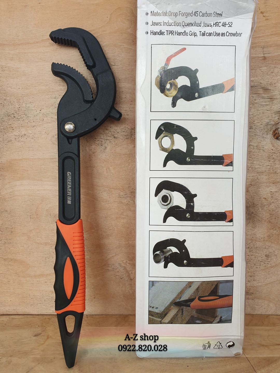 Greener-Cờ lê đa năng,mỏ lết đa năng siêu bền