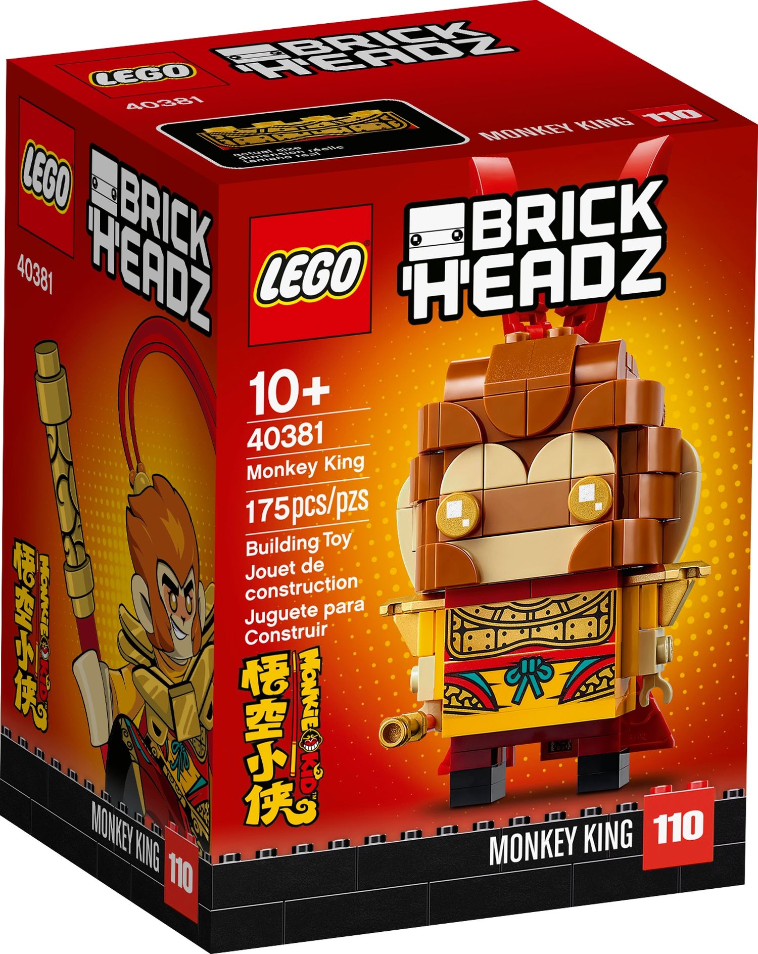 40381 LEGO BrickHeadz Monkie Kid Monkey King - Khỉ - Tôn Ngộ Không