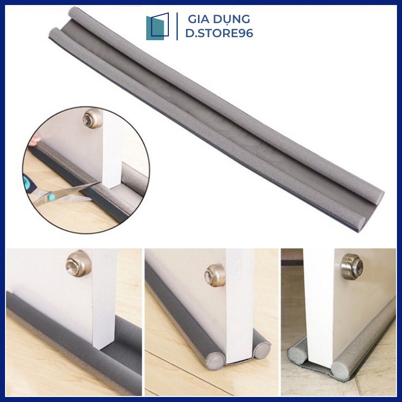 Nẹp Mút Xốp 95cm Chặn Đáy Khe Cửa, Gió Mùa, Cách Nhiệt, Cách Âm, Ngăn Côn Trùng, Chống Kẹt Tay Chân Bé