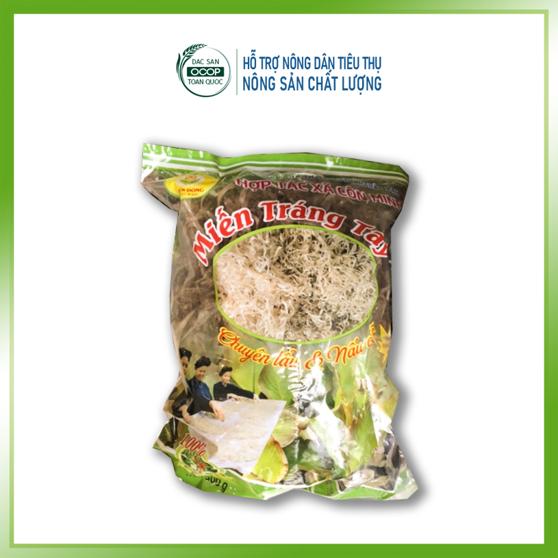 Miến dong tráng tay , đặc sản côn minh na rì, bắc kạn