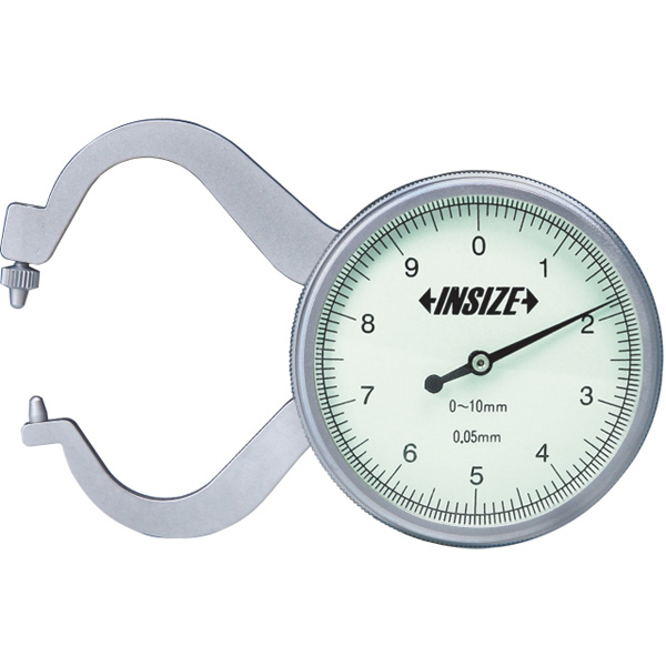 Đồng hồ đo độ dầy 0-10mm insize tnktools.com phân phối