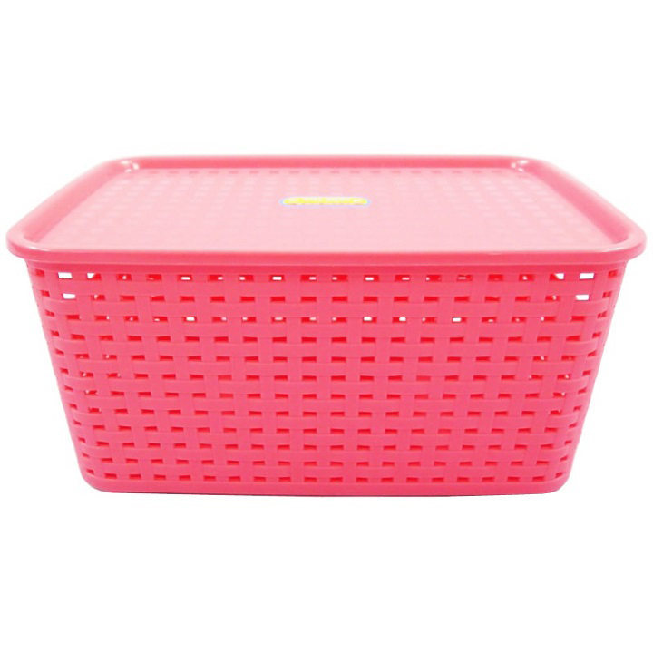 Rổ nhựa size S có nắp đậy Việt Nhật 3386