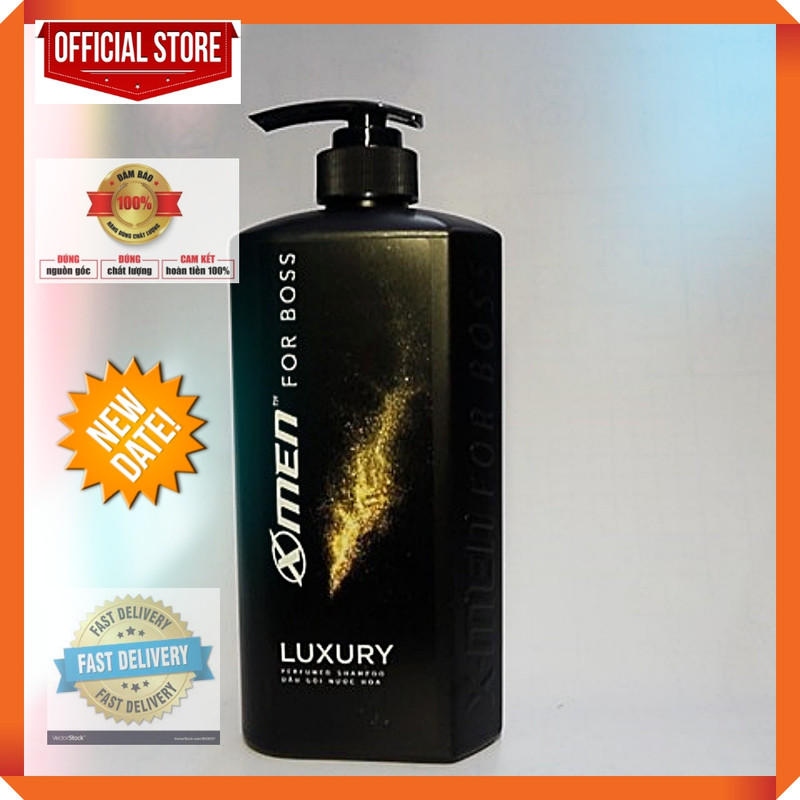 Dầu gội x-men for boss gold luxury nước hoa 650g