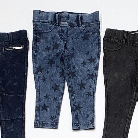 Quần jeans bé gái xuất khẩu Poco Kids cho bé 0-4T, quần jean mềm cho bé