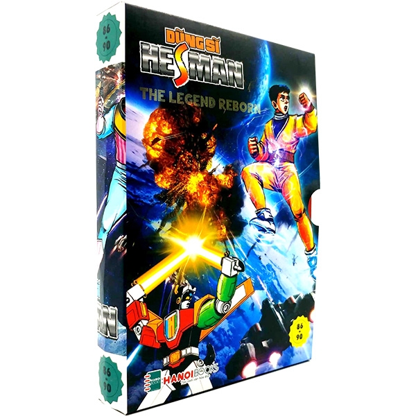Fahasa - Boxset Dũng Sĩ Hesman - Bộ 5 Tập - Từ Tập 86 Đến Tập 90