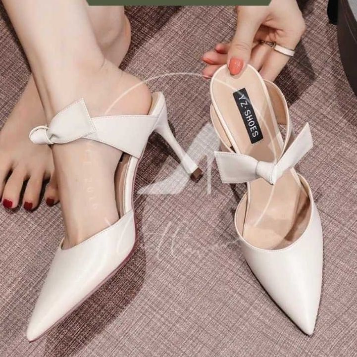 Giày cao gót khg27 giày guốc nữ cao 7p thời trang vietlavani