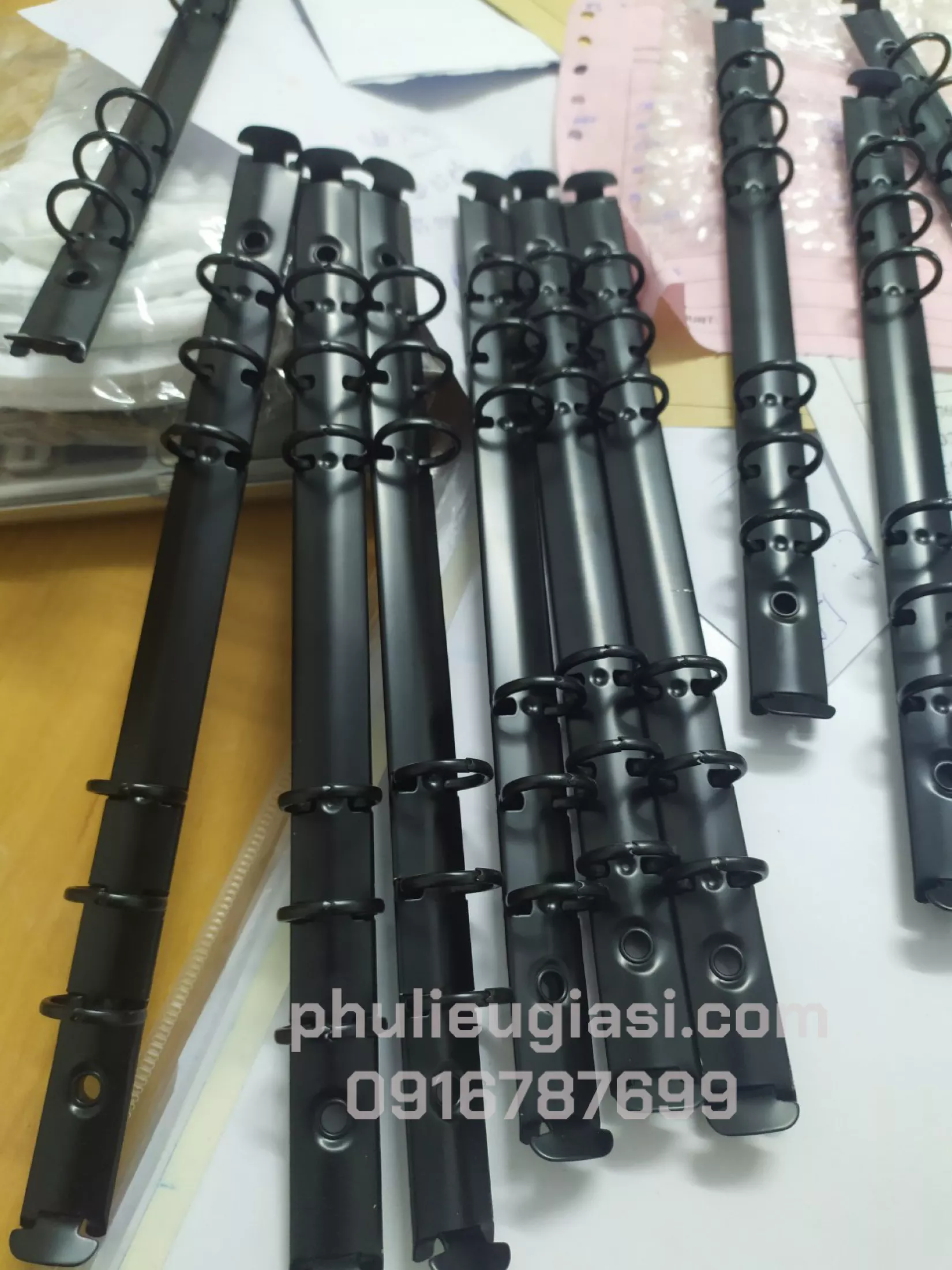 Gáy còng a5 làm sổ tay màu đen