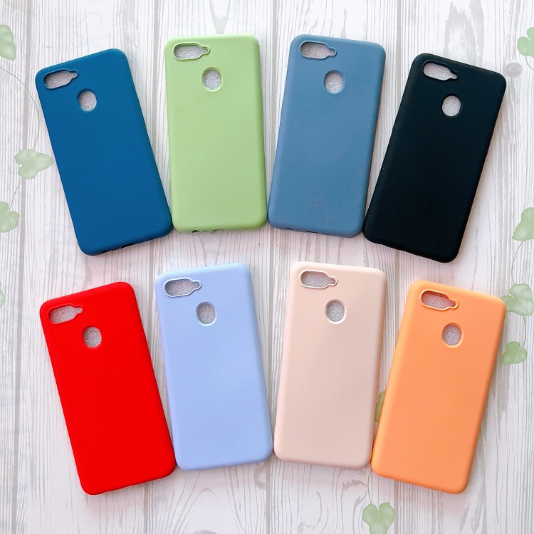 Ốp chống bẩn nhiều màu OPPO A12/ A5S/ A7/ F9 siêu đẹp