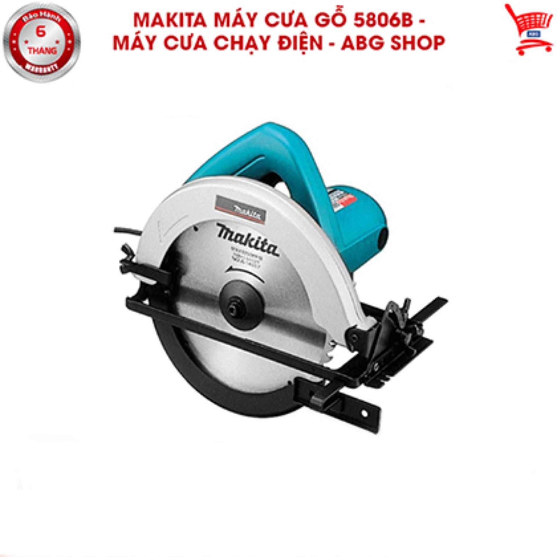 Makita máy cưa gỗ 5806b - máy cưa chạy điện - abg shop