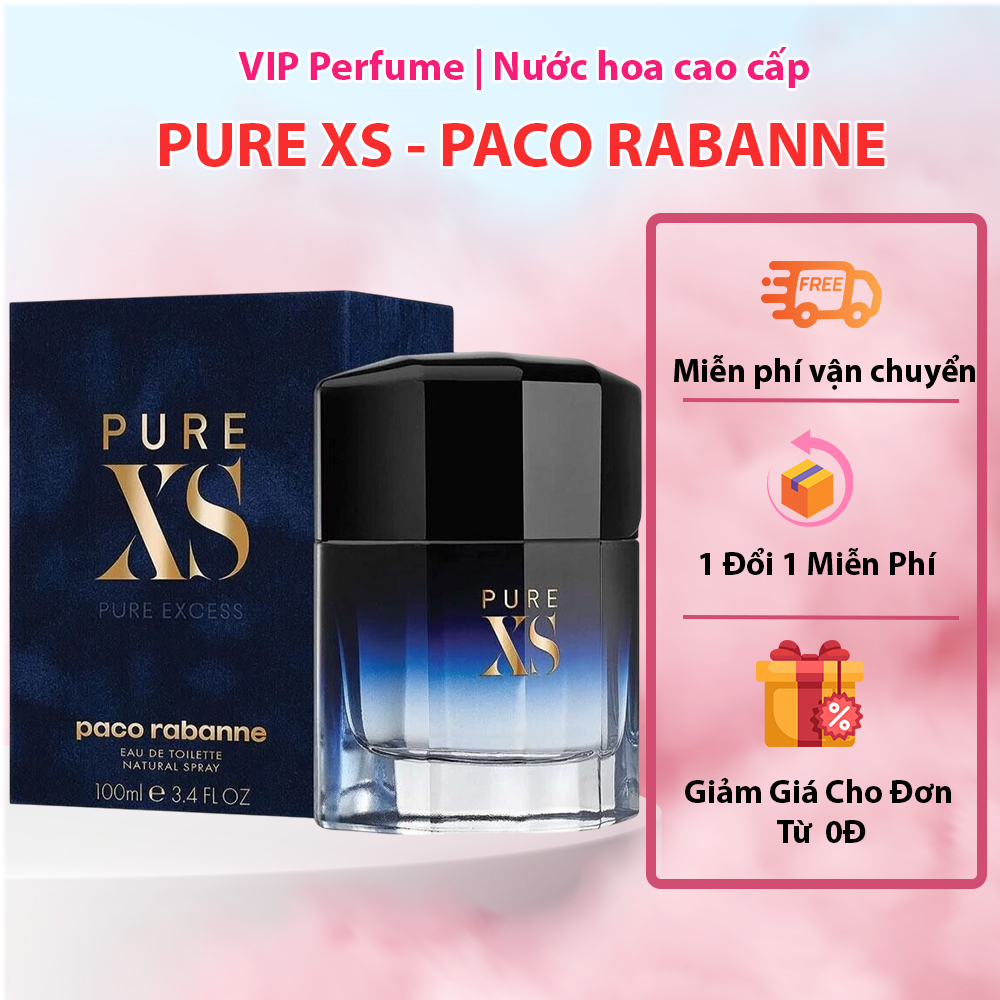  Nước Hoa Nam Paco Rabanne Pure Xs | Cuốn hút Nam tính Sang trọng | VIP PERFUME 