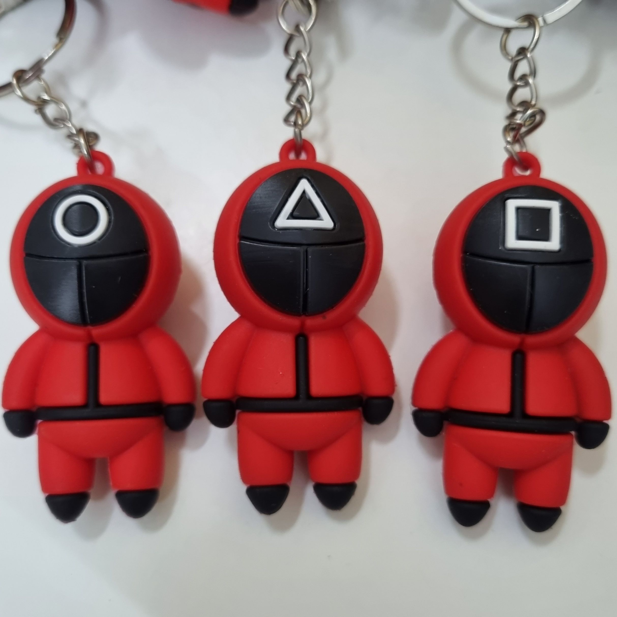Ichi/ Móc Khoá Squid Game Trò Chơi Con Mực Hot Trend móc Treo chìa khóa oto xe máy phụ kiện trang trí balo cặp