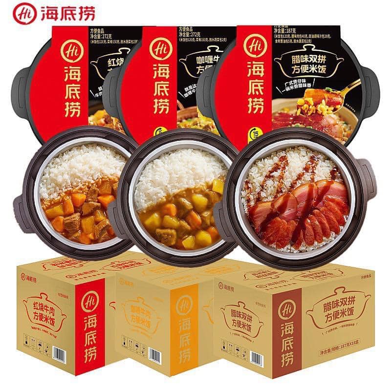 🍲 cơm tự sôi haidilao 🍲 🍺 đồ ăn vặt nội địa trung quốc