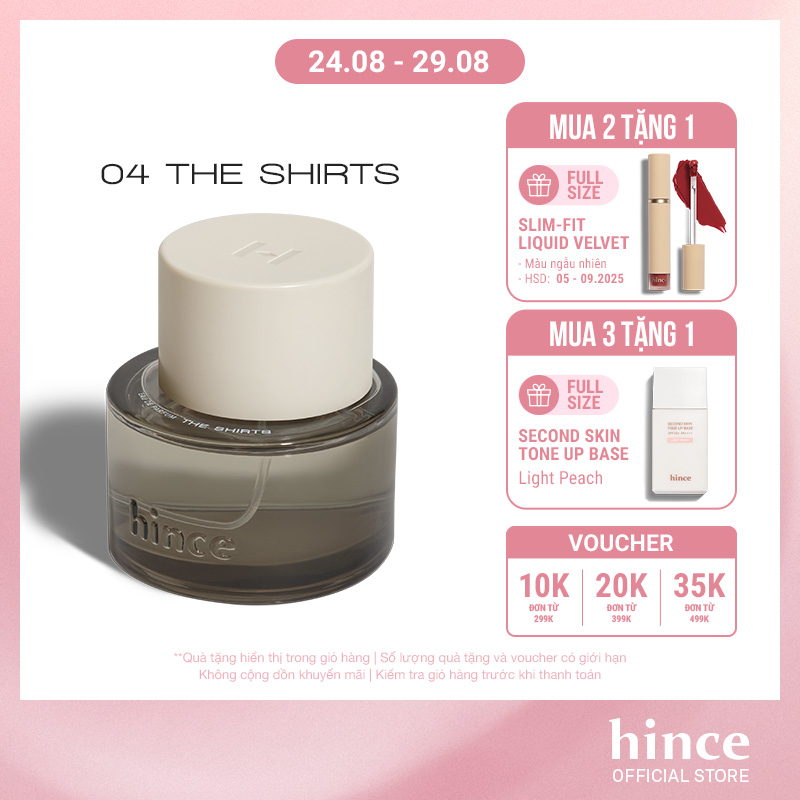 Nước hoa hince edp 04 the shirts 50ml
