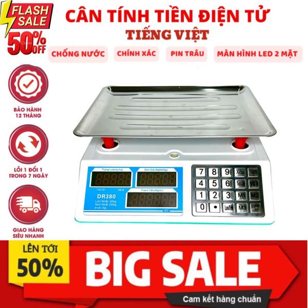 Cân Điện Tử Tính Tiền 40kg cân chính xác, tính tiền chuẩn chỉnh nhanh mà tiện lợi , được thiết kế tối ưu cho việc tính tiền tại cửa hàng , siêu thị mini , các quầy bán hoa quả,...vv