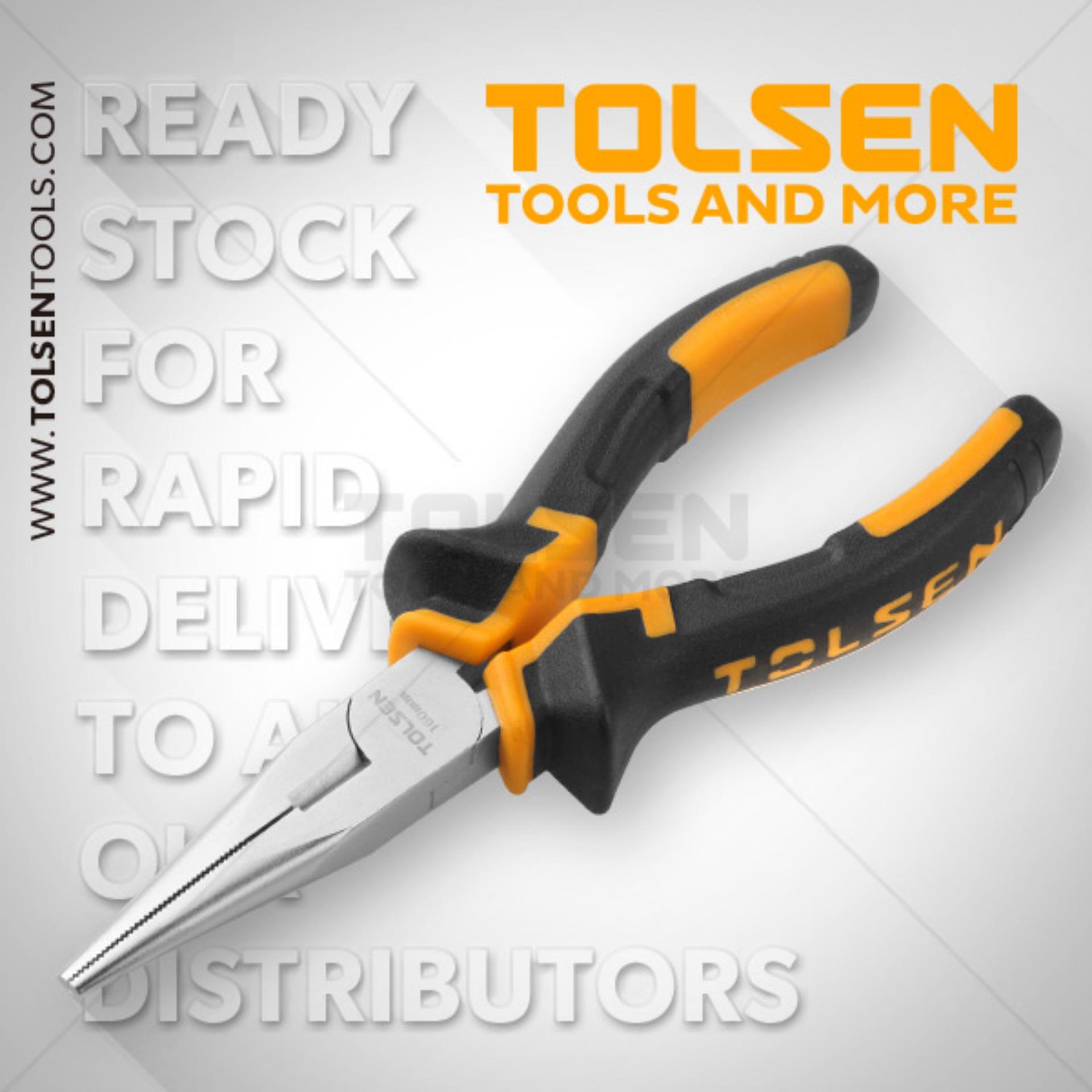 Kìm răng mũi nhọn 8" tolsen 10007